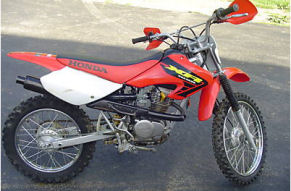 Honda xr 100cc dirt bike #6